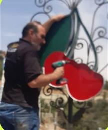 گیلاس لواسان؛ نماد ورودی شهر در مسیر زیباسازی و نگهداری مستمر